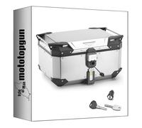 givi baúl obkev58a monokey trekker outback evo smart aluminio 58 lt + soporte compatible con yamaha ténéré 700 world raid 2022 2023 2024 mototopgun obkev58a + slr101 + sr2145 + m5