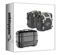 givi baúl trk33b + alforjas laterales grt709b trekker canyon negro 103 lt + soporte compatible con suzuki gsx s 1000 2021 2022 2023 2024 mototopgun trk33b + grt709b + te3119 + 3119fz + m5