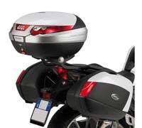 givi baúl v47nnt monokey Carbon Look Tech 47 lt + Soporte Compatible con Honda vfr 1200 f 2010 2011 2012 2013 2014 2015 2016 mototopgun v47nnt + 267fz + m5