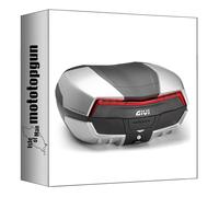 givi baúl v58n monokey maxia 5 Plata 58 lt + Soporte Compatible con Benelli TRK 702 2023 2024 mototopgun v58n + sr8717