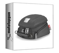 givi bolsa mt505 depósito tanklock negro 5 lt + soporte compatible con kawasaki er 6n 650 2009 2010 2011 mototopgun mt505 + bf04