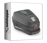 givi bolsa st612+ depósito tanklock negro 15 lt + soporte compatible con suzuki gsf 650 bandit s k9-l0-l1-l2-l3-l4 2009 2010 2011 2012 2013 2014 2015 mototopgun st612+ + bf01