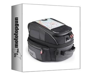 givi bolsa xs306y depósito tanklock negro 25 lt mototopgun xs306y