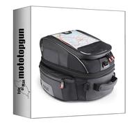 givi bolsa xs306y depósito tanklock negro 25 lt + soporte compatible con bmw f 800 gt 2013 2014 2015 2016 2017 2018 2019 mototopgun xs306y + bf16