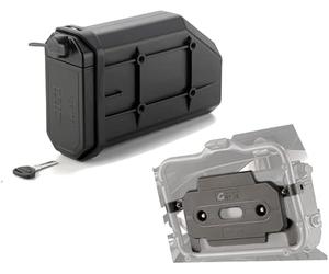 Givi - Caja de herramientas S250 + kit de fijación universal S250 kit para moto