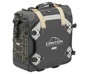 Givi CANYON alforja lateral Monokey 30L impermeable marrón