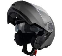 GiVi Casco abatible HPS HX20, Titanio Mate, Talla 54/XS