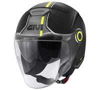 GIVI Casco Jet 12.5 Black H125FTHBY60 Talla L