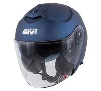 Casco Jet X22 Planet Hyper GIVI Sólido Azul Mate Talla S