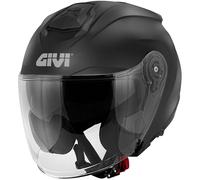 GIVI HPS X.25 BASIC Jethelm - Color sólido, negro, tamaño S