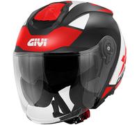 GIVI Cascos X.25 Target Black / White / Red S
