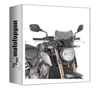 givi cúpula ahumada 1173s + soporte compatible con yamaha mt-07 mt07 2025 mototopgun 1173s + a2169a