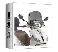 givi cúpula ahumada 5612s + soporte compatible con piaggio medley 125-150 2016 2017 2018 2019 mototopgun 5612s + a5606a