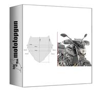 givi cúpula ahumada a2140 compatible con yamaha mt-07 mt07 2018 2019 2020 mototopgun a2140