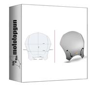 givi cúpula Universal ahumada 140s + Soporte Compatible con Honda cmx 500 Rebel 2017 2018 2019 mototopgun 140s + al1160a