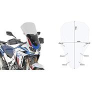 givi d1178st parabrisas compatible con honda crf 1100 l africa twin adventure sports 2020 2021 2022 mototopgun