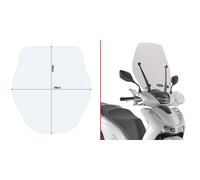 Super Soco Cux 2021 Parabrisas Transparente Pantalla GIVI D1181ST Sin Ataques