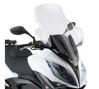 GIVI D295STG Cúpula Transparente con Abe, 800 mm de Alto, 660 mm de Ancho, con Portegecantos