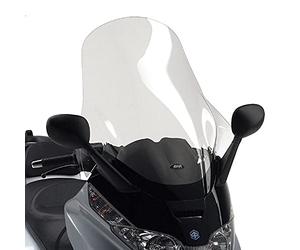 givi d500st parabrisas compatible con piaggio x-evo 125-250-400 2007 2008 2009 2010 2011 mototopgun