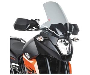 GIVI D750SG Cúpula Ahumada con Abe, 490 mm de Alto, 410 mm de Ancho, con Portegecantos