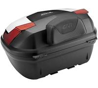 Givi E131S Top Caso de la Motocicleta Poliuretano Con Logotipo De Givi, Negro