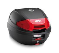 Givi E300N2 Monolock Baúl con Cierre Nuevo con Placa Negro Mate, Carga Máxima 3 Kg