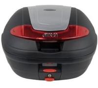 Givi E340N Vision Monolock Baúl con Placa Negro, Carga Máxima 3 Kg