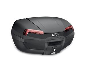GIVI E46N 46LTR Riviera Monolock Top Case, Negro -, Talla única