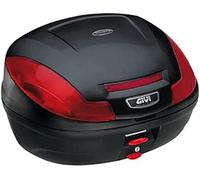 Givi E470N Simply III Monolock Baúl con Placa y Cover Negro Mate, Carga Máxima 3 Kg