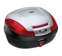 Givi E470N902 Simply III-Monolock Baúl con Placa y Cover Negro, Carga Máxima 3 Kg