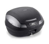 GIVI E470 Simply III Tech Monolock Topcase con placa, negro, tamaño 41-50l