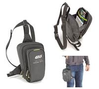 Givi - EA140 - Riñonera de pierna XL para moto, scooter, universal, color negro