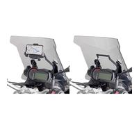 Soporte GIVI para montaje en el parabrisas para sistemas de navegación para varios tipos de vehículos. Modelos BMW (ver más abajo)