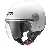 GIVI H107BB91054 Hps 10.7 Mini Jet Casco, Color Blanco, Talla 54/XS