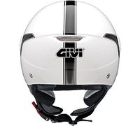 GIVI H107BB91254 Hps 10.7 Mini Jet Casco, Color Blanco Perla, Talla 54/XS