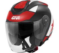 GIVI HPS X.25 TARGET Jethelm - Gráfico TARGET, transparente, tamaño M