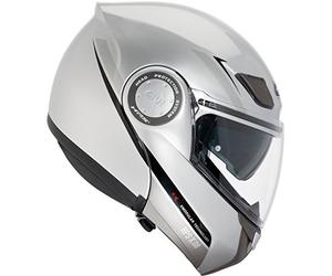 GIVI HX08FG73056 Hps Hx08 X-Modular Casco Modular, Color Plata Grafico, Talla 56/S