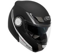 Givi HX08FN90061 Hps Hx08 X-Modular Casco Modular, Color Negro Mate Grafico, Talla 61/XL