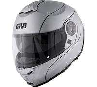 Givi HX21BG77963 Hps Hx21 Casco Modular Challenger, Color Plata, Talla 63/XXL