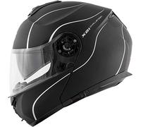 GIVI HX21BN90056 Hps Hx21 Casco Modular Challenger, Color Negro Mate, Talla 56/S