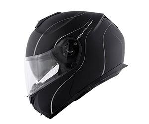 GIVI HX21BN90063 Hps Hx21 Casco Modular Challenger, Color Negro Mate, Talla 63/XXL