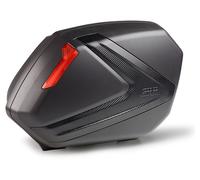 Givi Juego de maletas V37 estética carbono negro