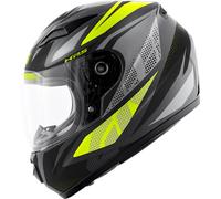 Givi Junior Evo 4 Follow, casco integral niños JM (52) male Mate Negro/Gris/Amarillo Neón