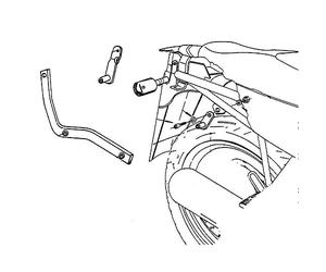GIVI K3250 Portaequipajes para Monokey O Monolock Baúl para Yamaha Xj 600 Diversion