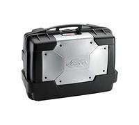 KGR33 - Kappa Maleta MONOKEY® GARDA 33 Lts negra y sobretapa color aluminio
