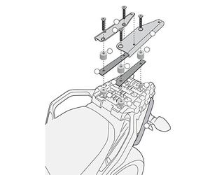 Givi KR3105M Portaequipajes para Monolock Baúl para Suzuki DL 1000 Electricidad-V 14 > 15