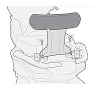 Givi KTB6103 Respaldo del Copiloto para Kymco K-Xct 125I-300I 13 > 15