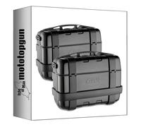 givi maletas laterales trk33bpack2 monokey trekker negro 66 lt + soporte compatible con yamaha ténéré 700 2021 2022 2023 2024 mototopgun trk33bpack2 + plo2145mk
