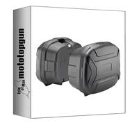 givi maletas laterales trk35bbpack2 monokey trekker lite negro 70 lt + soporte compatible con honda cb 500 x 2013 2014 2015 2016 mototopgun trk35bbpack2 + pl1121 + 1121kit