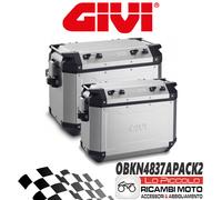 GIVI Maletas Trekker Outback OBKN4837APACK2 48LT+ 37LT en Aluminio